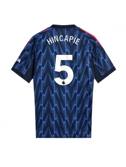 Arsenal Piero Hincapie #5 Replika Borta Kläder 2025-26 Kortärmad Arsenal Piero Hincapie #5 Replika Borta Kläder 2025-26 Kortärmad
